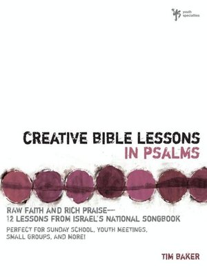 cover image of Creative Bible Lessons in Psalms